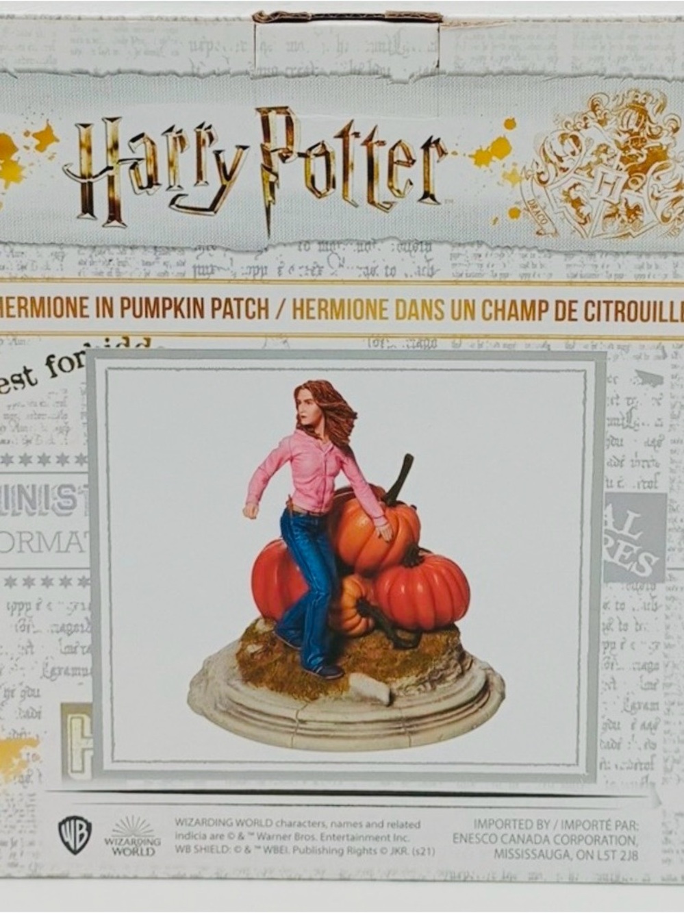 Enesco Harry Potter Hermione Granger in Pumpkin Patch